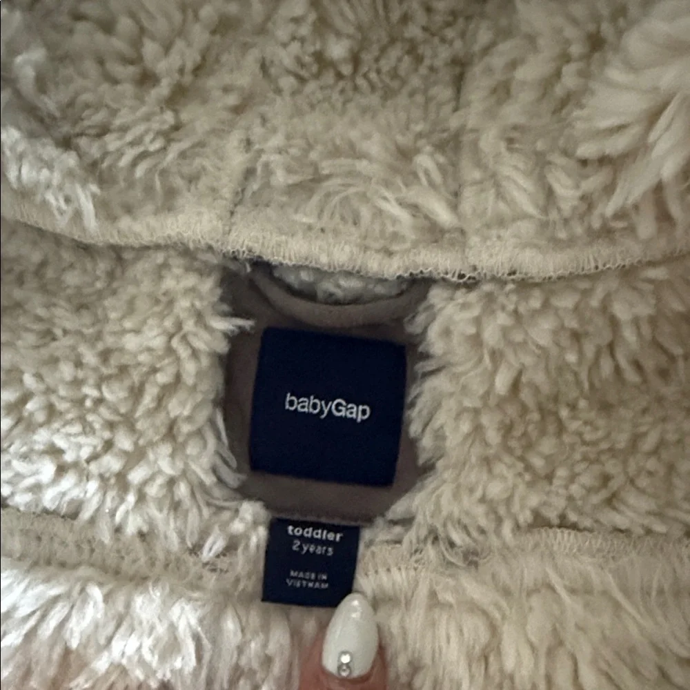 GAP Tan Kids Jacket with Cream Accents - Picture 8 of 8